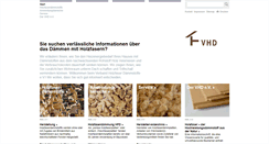 Desktop Screenshot of holzfaser.org